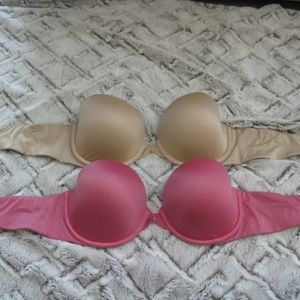 Victoria Secret Multi Way Strapless Bras 34 C